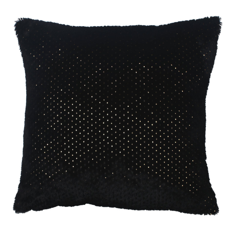 Poszewka LENA rozm.45x45, kolor czarny