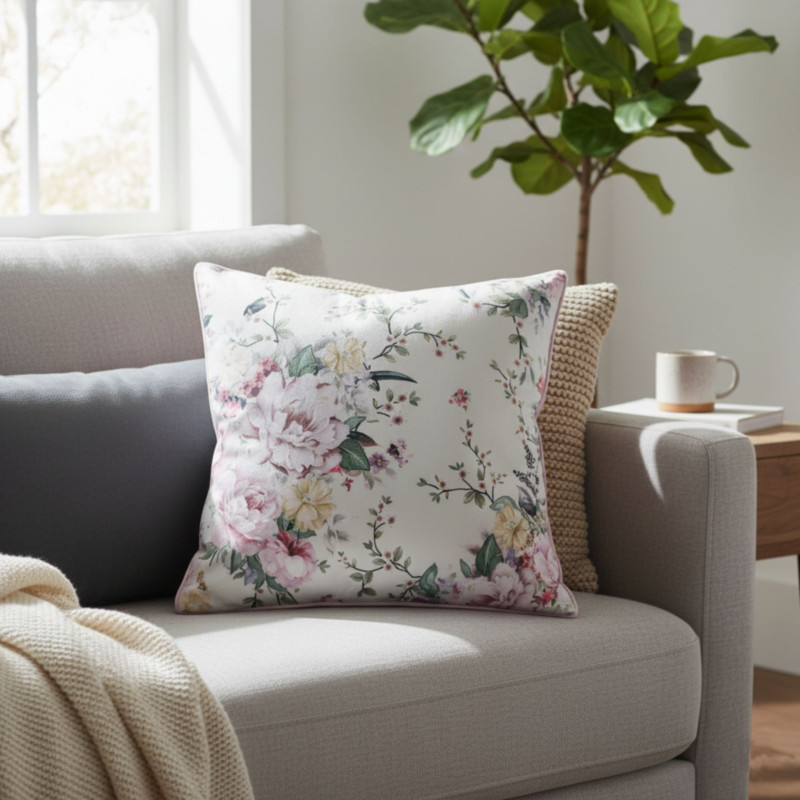 Poszewka MARI rozm.45x45, kolor biały