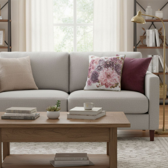 Poszewka NOIA rozm.45x45, kolor biały