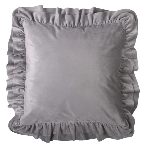 Poszewka SOPHIE rozm.45x45, kolor jasnoszary 2S