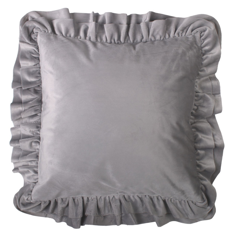 Poszewka SOPHIE rozm.45x45, kolor jasnoszary 2S