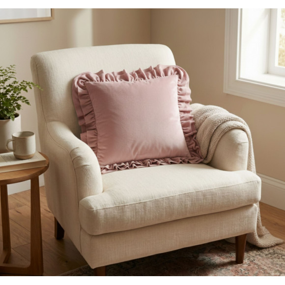 Poszewka SOPHIE rozm.45x45, kolor różowy 2S