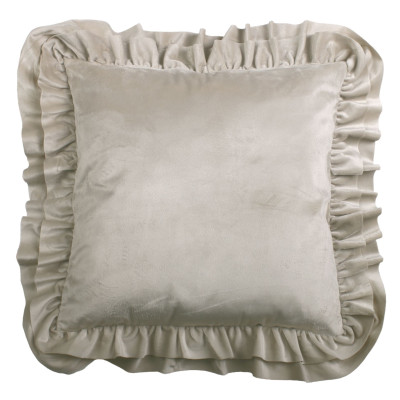 Poszewka SOPHIE rozm.45x45, kolor szampański 2S