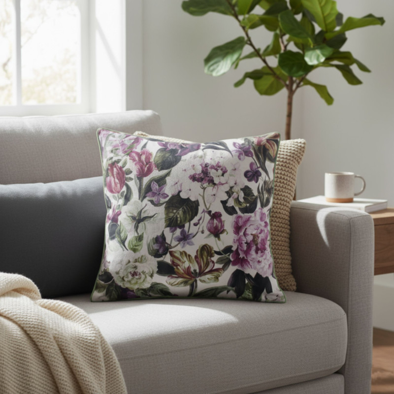 Poszewka VIVI rozm.45x45, kolor biały