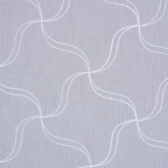Firana z kółkami TIBI 140x250cm kol.biały