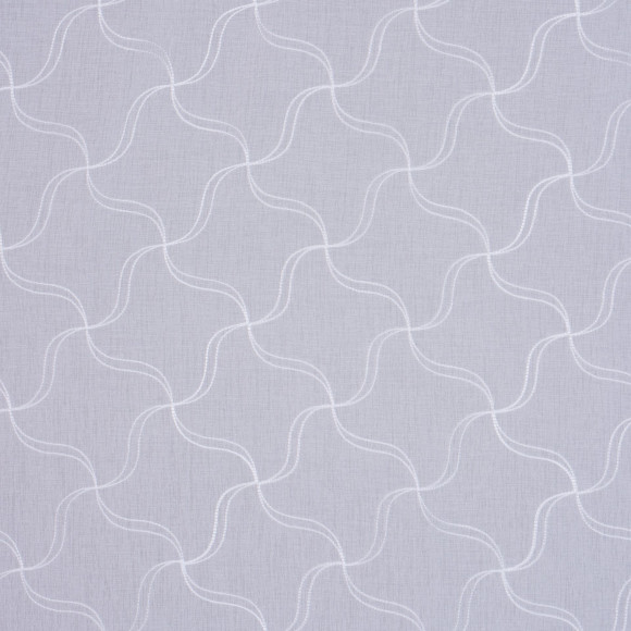 Firana z kółkami TIBI 140x250cm kol.biały