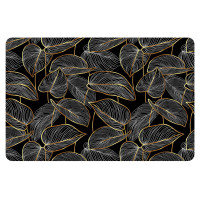 Podkładka LEAFY,43,5x28cm-CZARNY