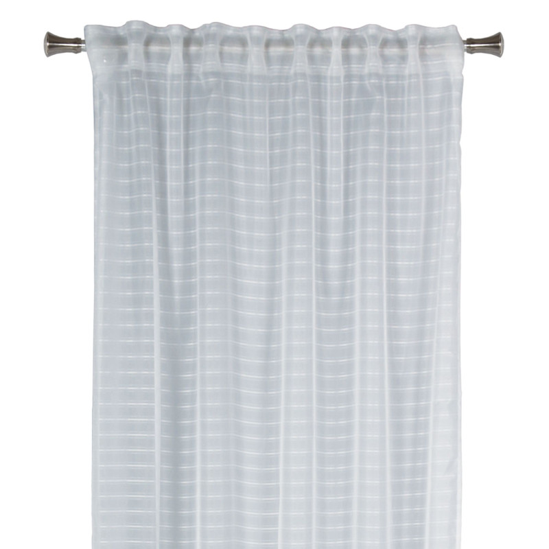 Firana żakardowa ISSA 140/250 cm kol biały