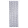 Firana z taśmą DAISY 140x260cm kolor biały
