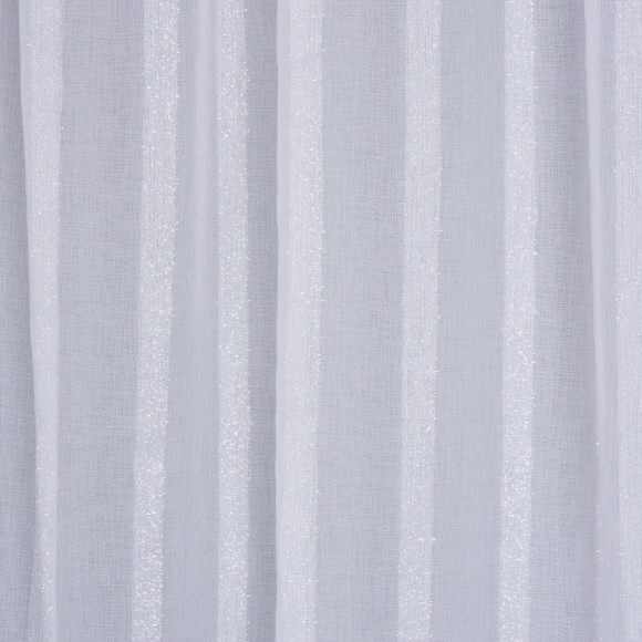 Firana z taśmą PIN 140x250 cm, kolor biały