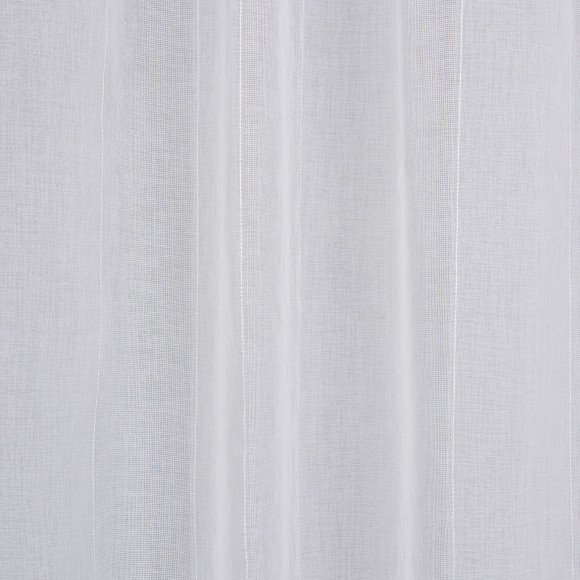 Firana z taśmą VEIL,140x250,kol.biały