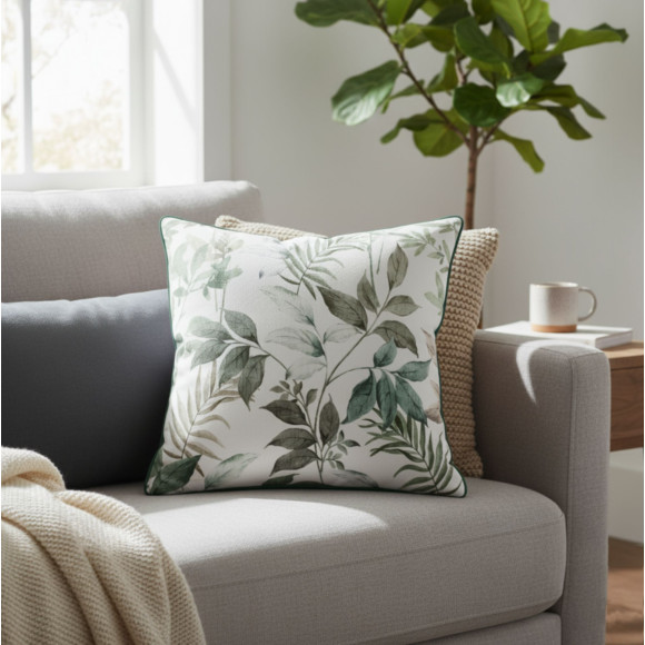 Poszewka LUVIA rozm.45x45, kolor ecru