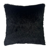 Poszewka MESSY 45x45cm, kolor czarny