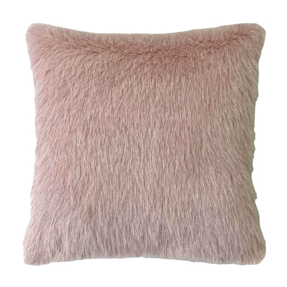 Poszewka MESSY 45x45cm, kolor różowy