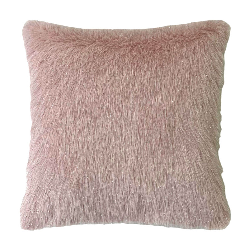 Poszewka MESSY 45x45cm, kolor różowy