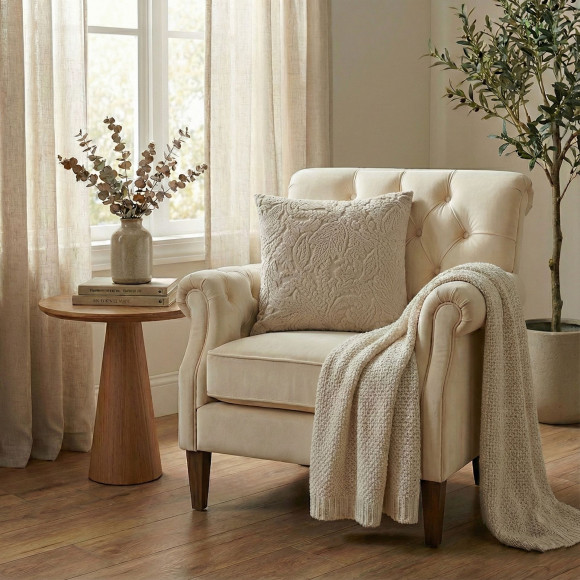 Poszewka NIVA 45x45 cm, kolor beżowy 2S