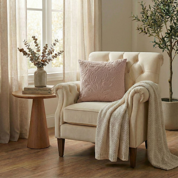 Poszewka NIVA 45x45 cm, kolor różowy 2S