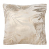 Poszewka VELORA 45x45 cm, kolor ecru-złoty