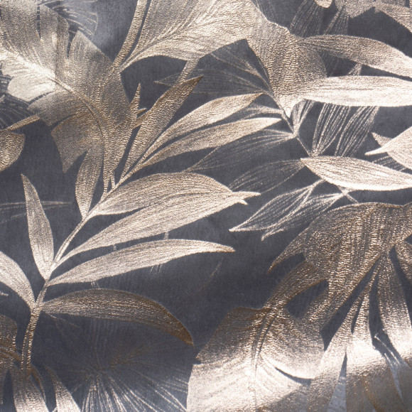 Poszewka VELORA 45x45 cm, kolor szaro-złoty