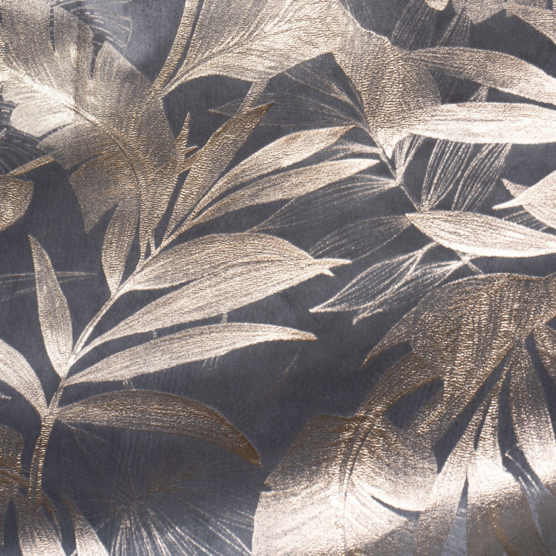 Poszewka VELORA 45x45 cm, kolor szaro-złoty