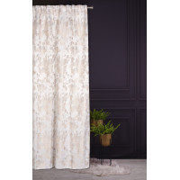 Zasł. z taśmą CALMA 140X260 cm kol.jasnobeżowy