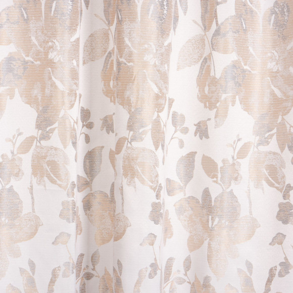 Zasł. z taśmą CALMA 140X260 cm kol.jasnobeżowy