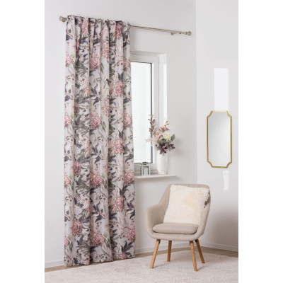 Zasł. z taśmą HOJA rozm.140x250cm, kolor zielony