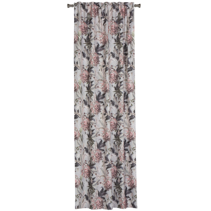 Zasł. z taśmą HOJA rozm.140x250cm, kolor zielony