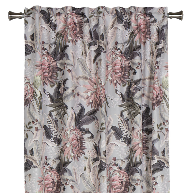 Zasł. z taśmą HOJA rozm.140x250cm, kolor zielony