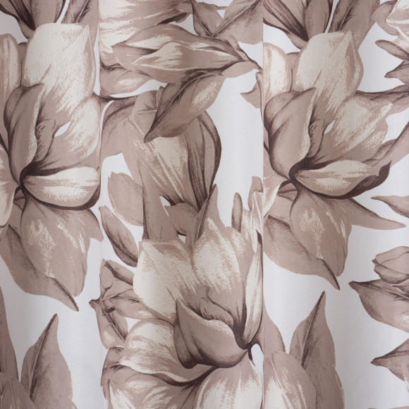 Zasł. z kółkami JANIS rozm.140x250cm, kolor ecru