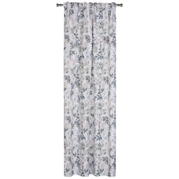 Zasł. z taśmą LUVIA rozm.140x250cm, kolor ecru