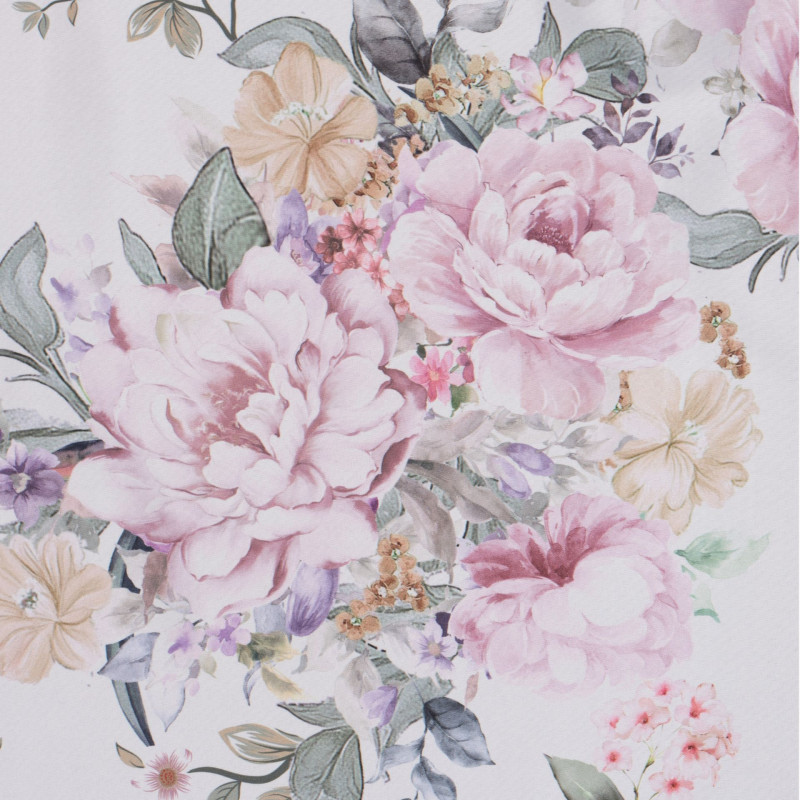 Zasł. z taśmą MARI rozm.140x250cm, kolor biały