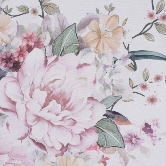 Zasł. z taśmą MARI rozm.140x250cm, kolor biały