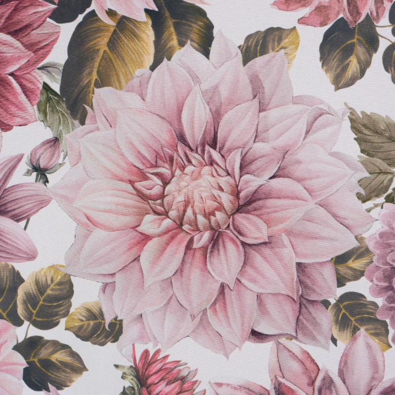 Zasł. z kółkami NOIA rozm.140x250cm, kolor biały