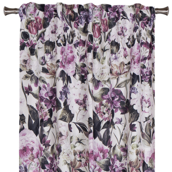 Zasł. z taśmą VIVI rozm.140x250cm, kolor biały