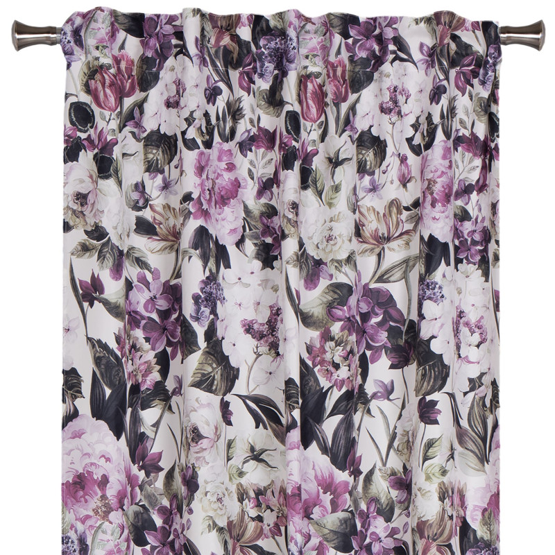 Zasł. z taśmą VIVI rozm.140x250cm, kolor biały