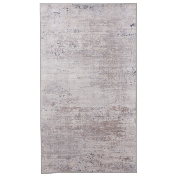 Dywan druk. Agnes, mikrofibra, 50x80cm, szary