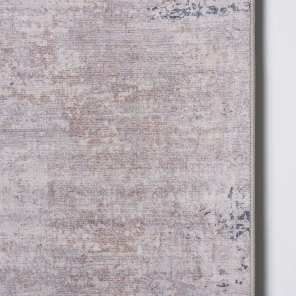 Dywan druk. Agnes, mikrofibra, 120x160cm, szary