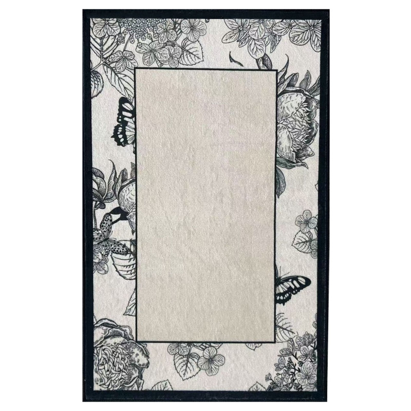 Dywan drukowany mikrofibra ESTER 50x80 Beżowy