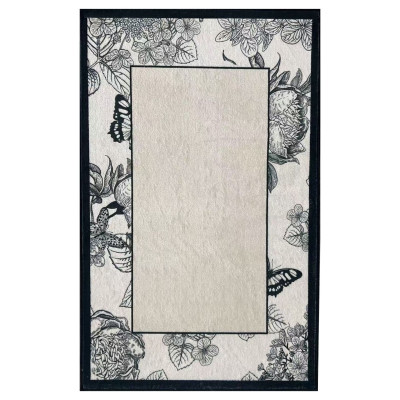 Dywan drukowany mikrofibra ESTER 50x80 Beżowy