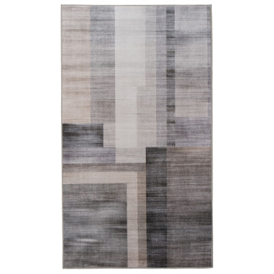 Dywan drukowany mikrofibra HEIDI 50x80 Szaro-beżowy
