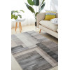 Dywan drukowany mikrofibra HEIDI 160x230 Szaro-beżowy