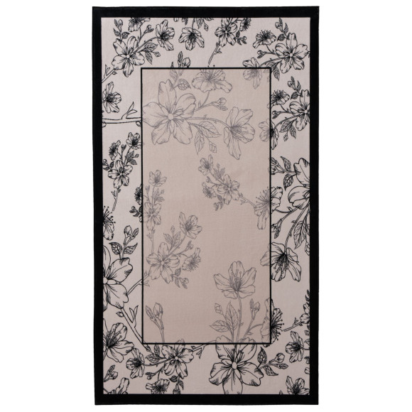 Dywan drukowany mikrofibra INGRID 80x140 Beżowy