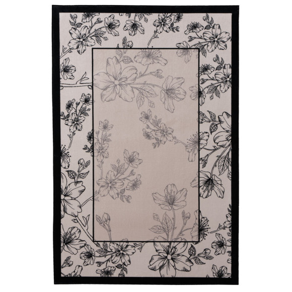 Dywan drukowany mikrofibra INGRID 120x160 Beżowy