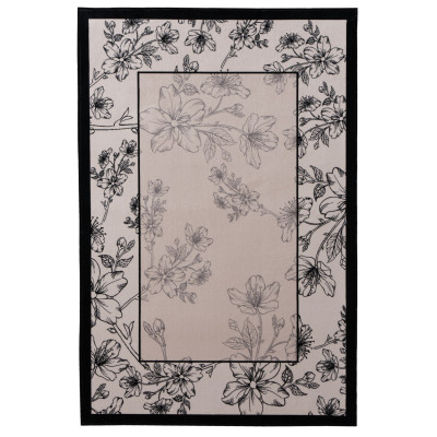 Dywan drukowany mikrofibra INGRID 120x160 Beżowy