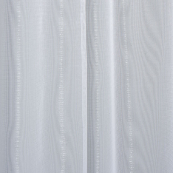 Firana z taśmą NEXA,135x250,kol.biały