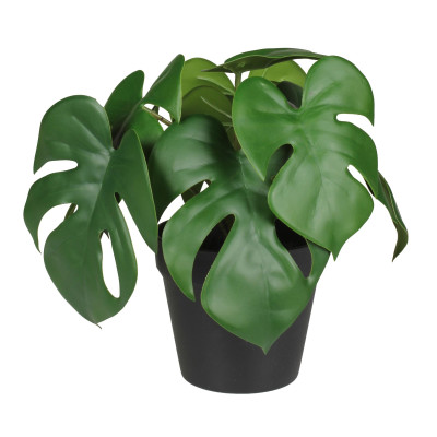 Sztuczny kwiat w doniczce MONSTERA-23cm