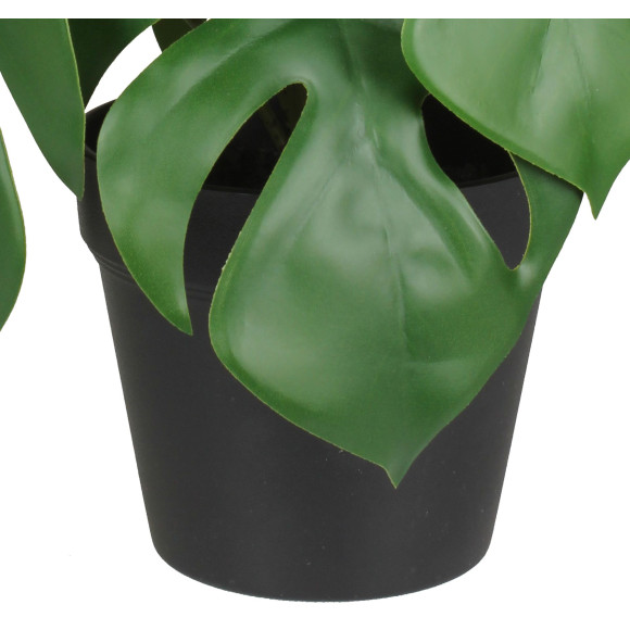 Sztuczny kwiat w doniczce MONSTERA-23cm