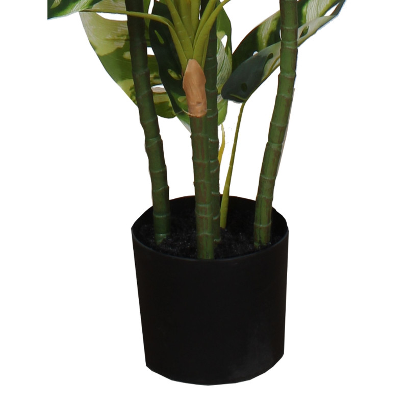 Sztucz. roślina w donicz. MONSTERA VARIEGATA-130cm