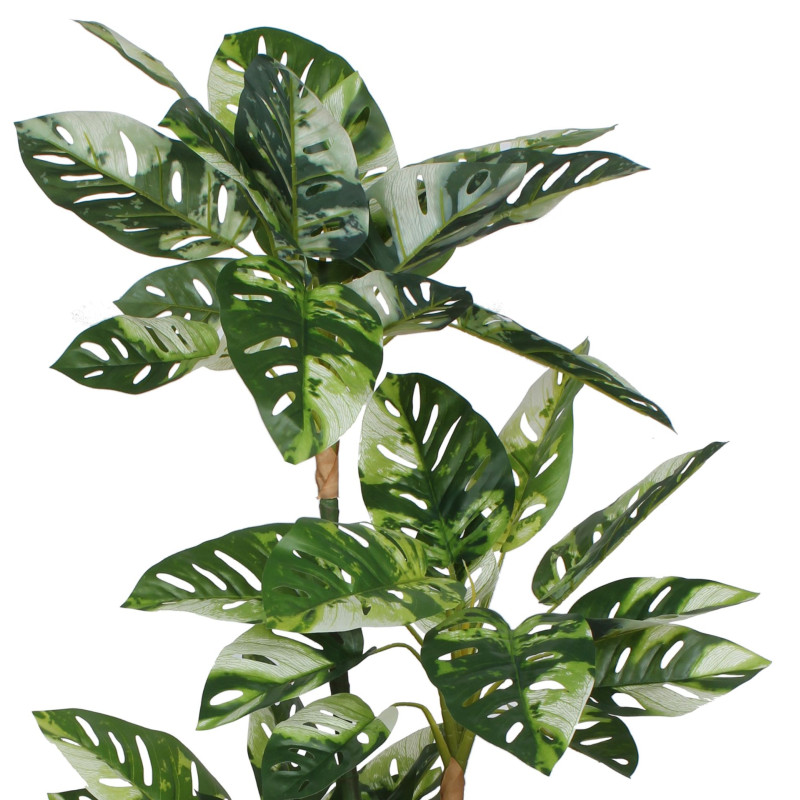 Sztucz. roślina w donicz. MONSTERA VARIEGATA-130cm